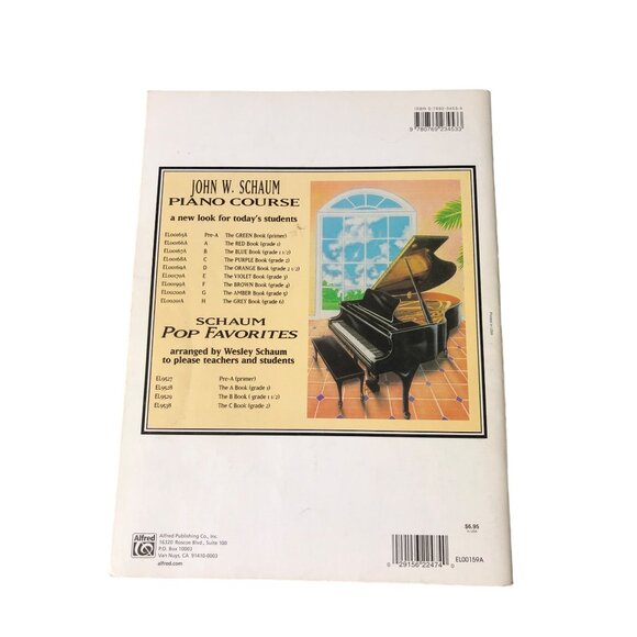 John W. Schaum Note Speller Book One Piano Course By Alfred Publishing - Picture 3 of 9